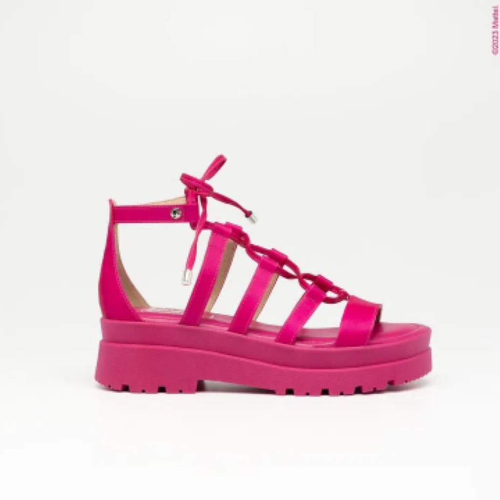 SANDALIA PY220072 BARBIE ANABELA M EM TECIDO GLOSS