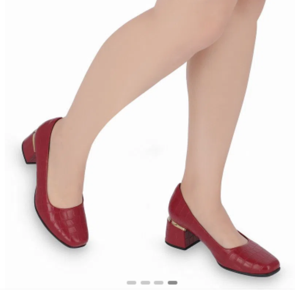 SCARPIN PY748009 MAXI ESTELA S/M EM CROCO