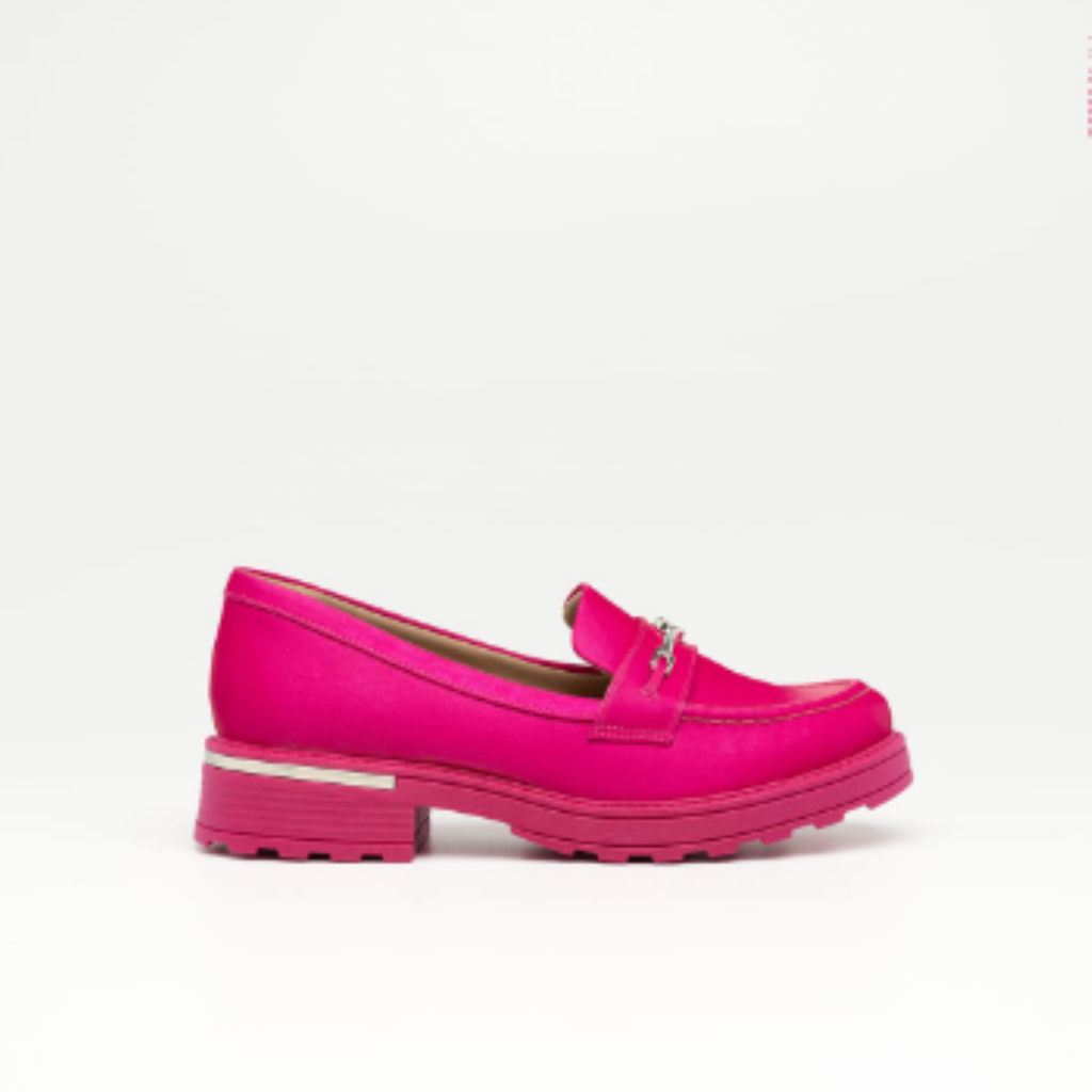 SAPATO PY760003 BARBIE LOAFER EM TECIDO GLOSS