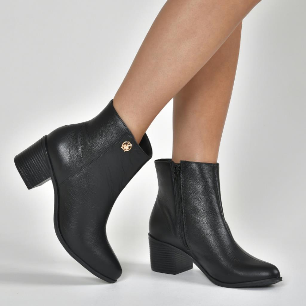 BOTA VM066-010 SOCIAL EM COURO